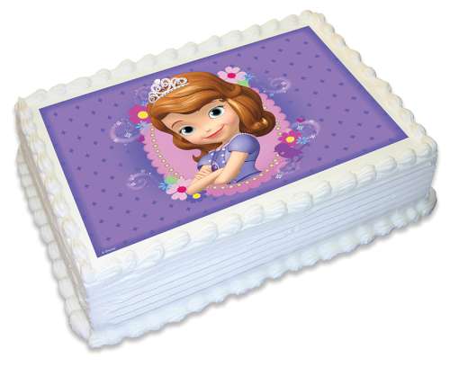 Sofia the First #3 Edible Icing Image - Click Image to Close